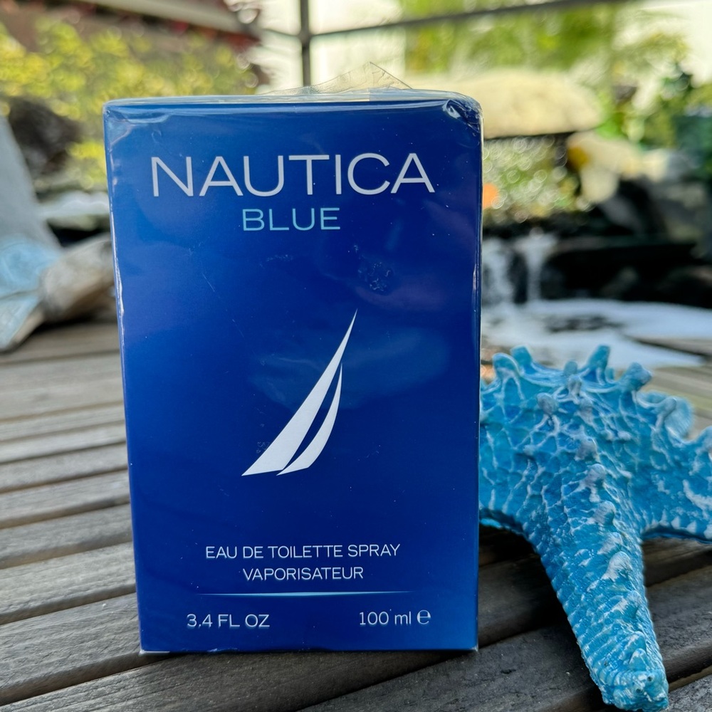 Nautica Blue Cologne for Men Eau De Toilette Spray 3.4 oz - New in sealed box